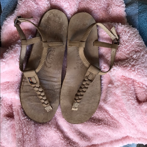 Rainbow 🌈 T-street Sandals Sierra size L - Picture 3 of 8